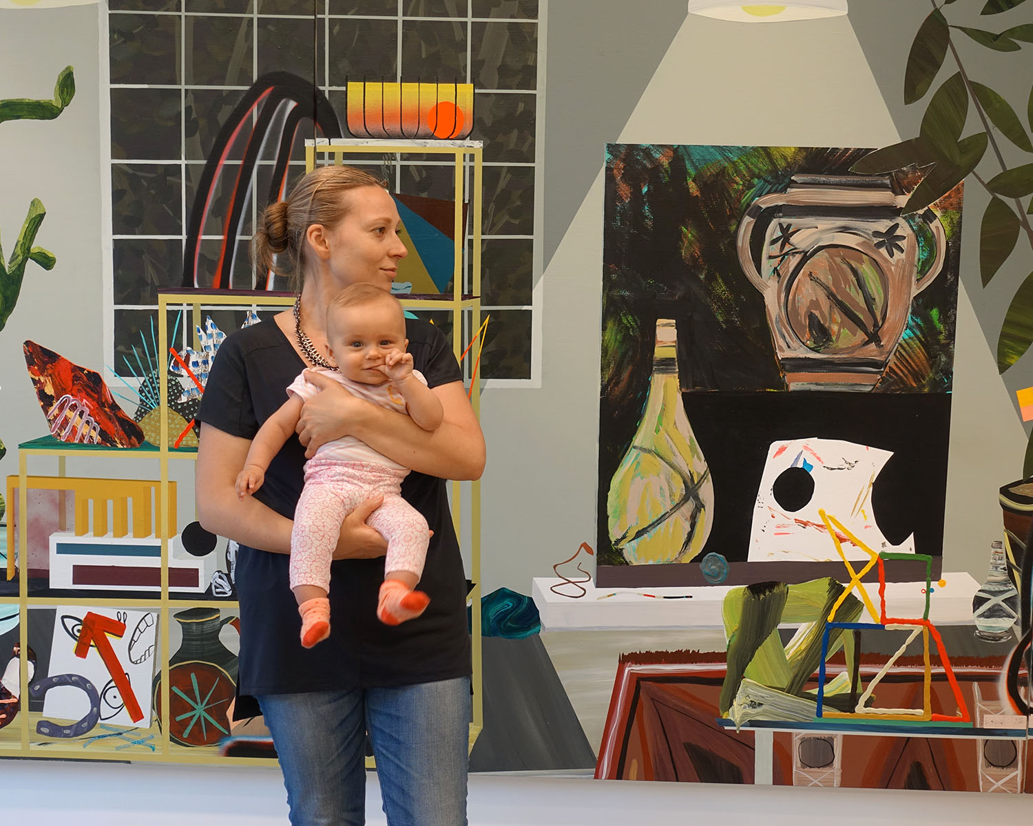 Anastasia Louise Sudentas visits Morgan Lehman gallery to review paintings by Paul Wackers