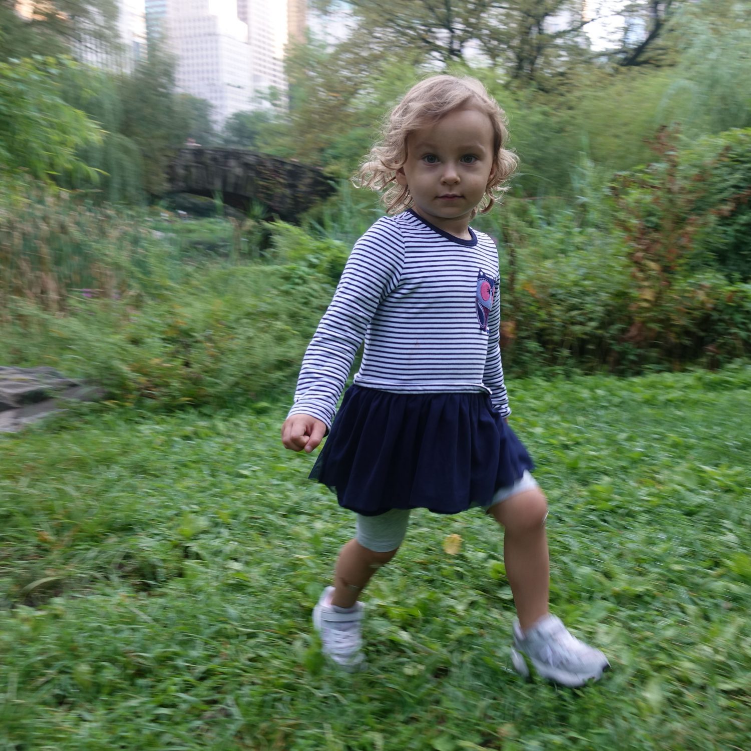 Anastasia in Central Park