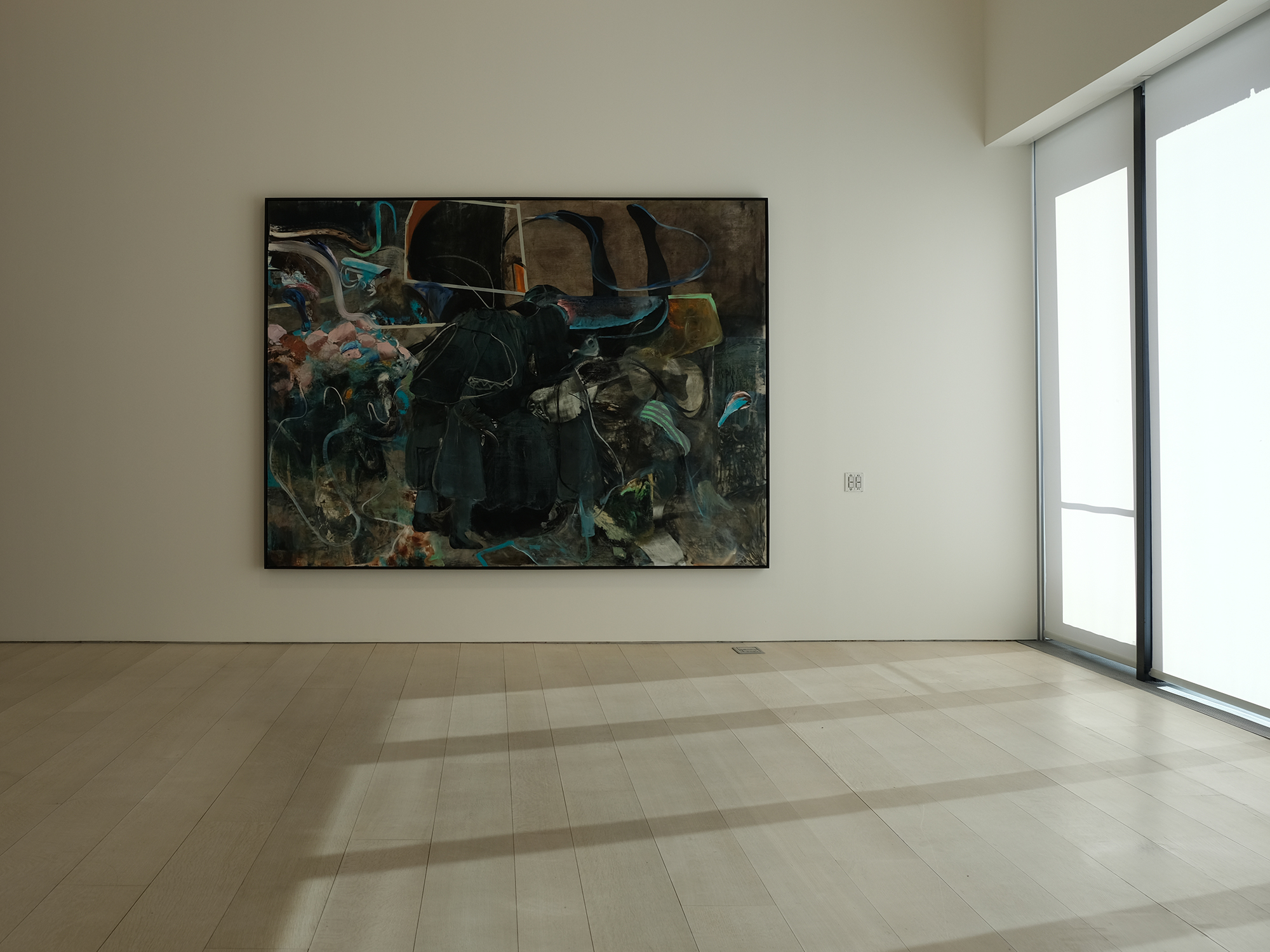 Adrian Ghenie - The Hooligans, at the Pace Gallery